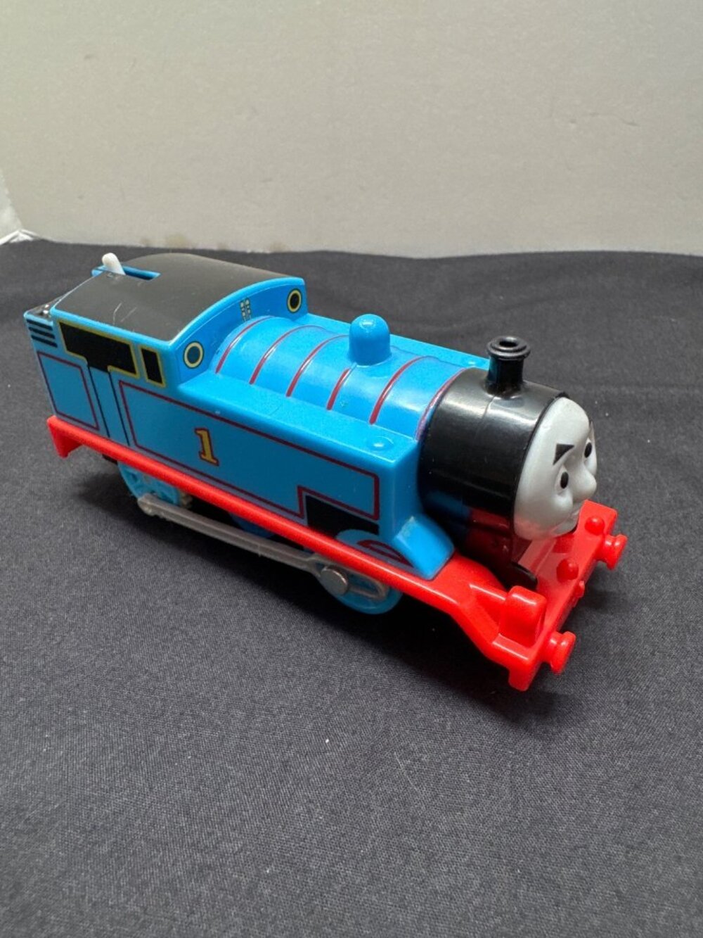 Thomas & Friends TrackMaster Motorized Engine By Mattel 2013 Blue & Red Plastic